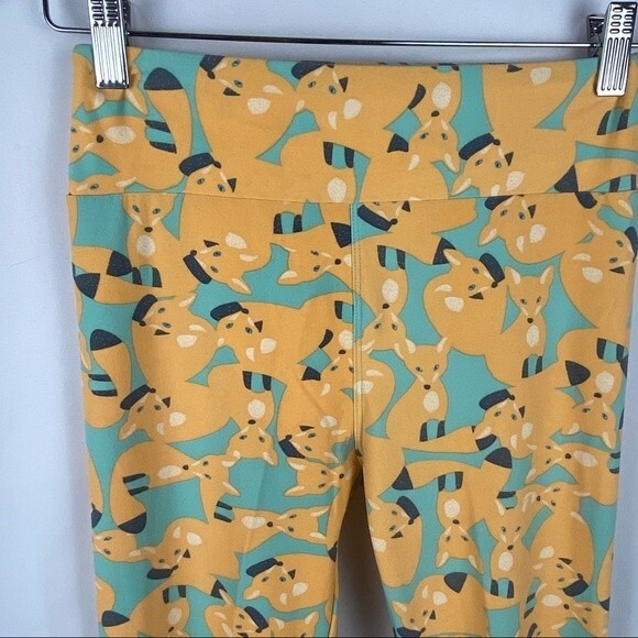 LuLaRoe Fox Leggings - Picture 3 of 8